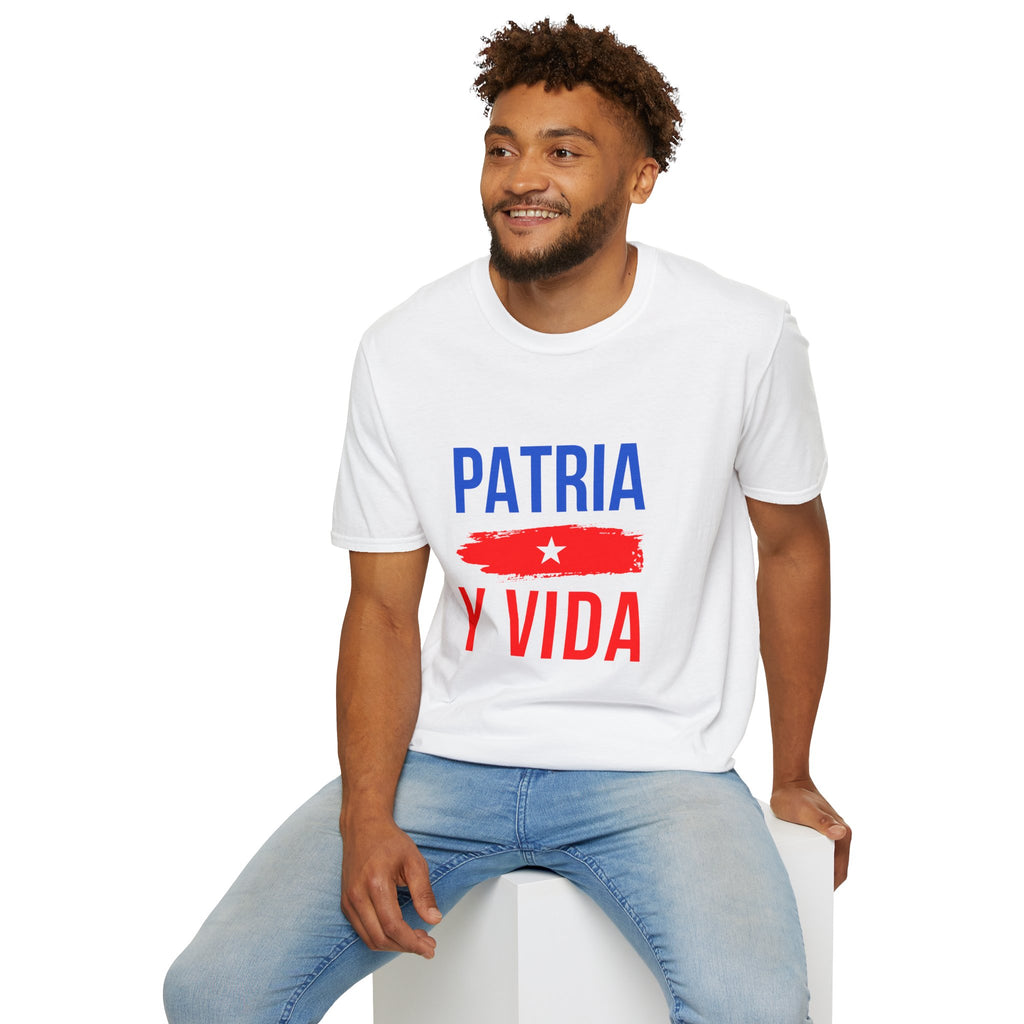 Camiseta “Patria y Vida” — Tee Cubano Minimalista