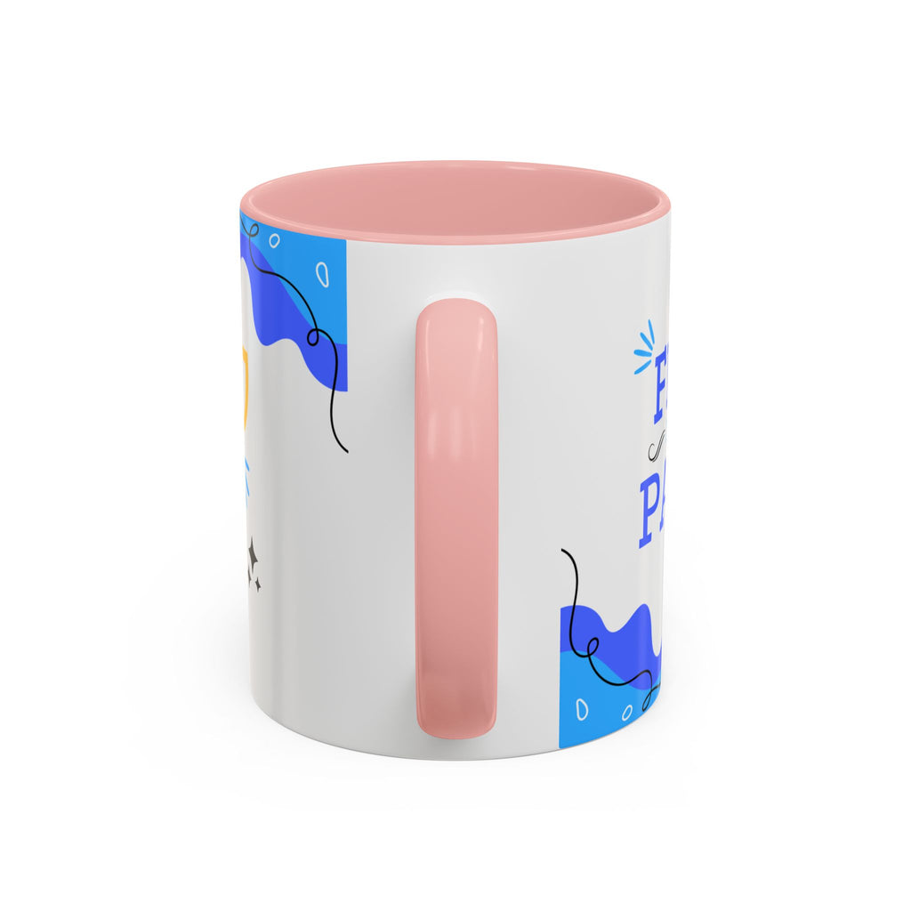 Taza “Feliz Día Papá” | Taza de Café con Interior de Color 11 oz y 15 oz