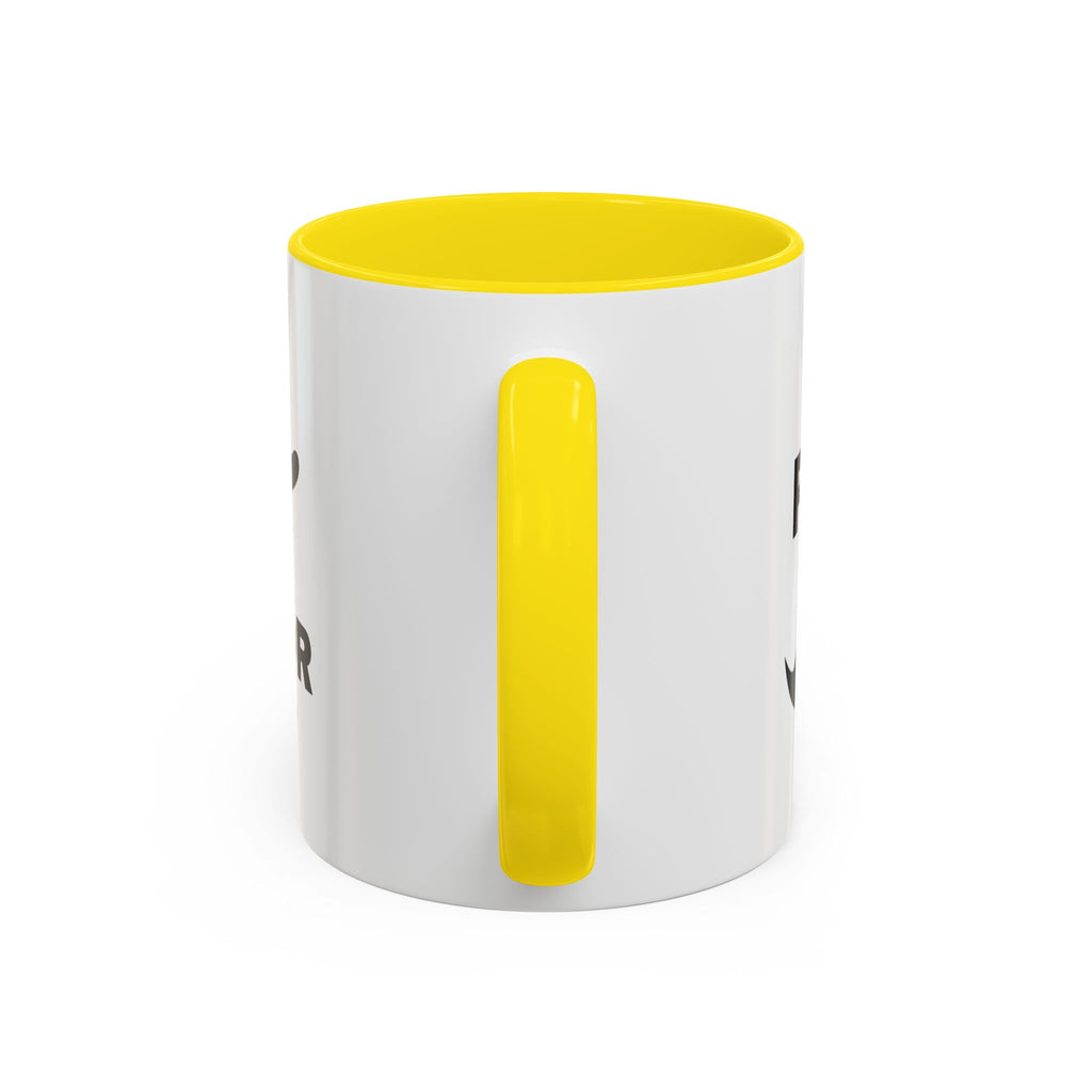 Taza “Feliz Día Papá” | Taza de Café de Cerámica 11 oz y 15 oz con Interior de Color