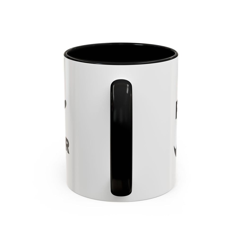 Taza “Feliz Día Papá” | Taza de Café de Cerámica 11 oz y 15 oz con Interior de Color
