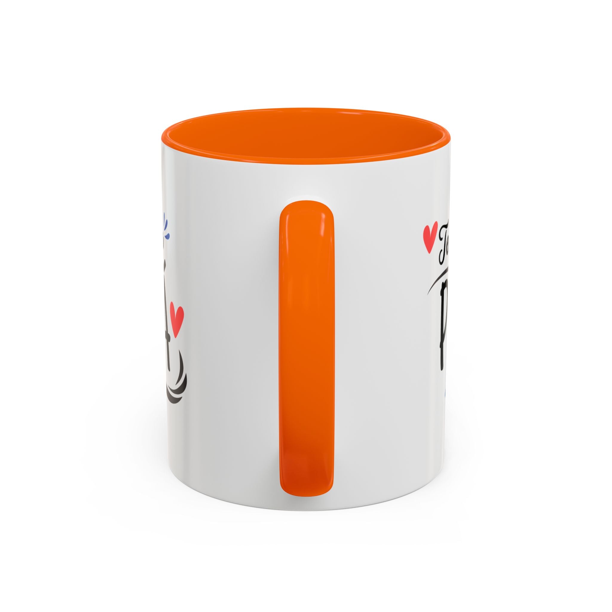 Taza “Feliz Día Papá” | Taza de Café con Interior de Color 11 oz y 15 oz