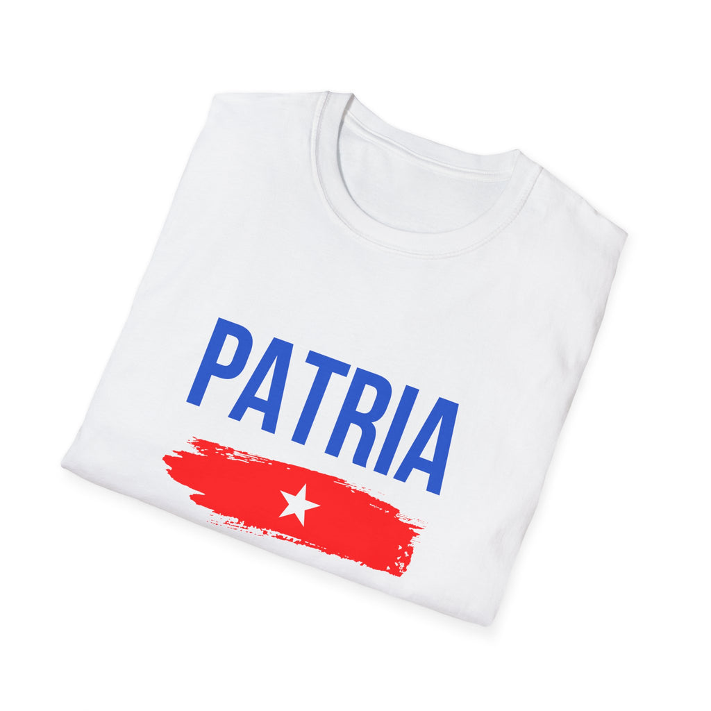 Camiseta “Patria y Vida” — Tee Cubano Minimalista