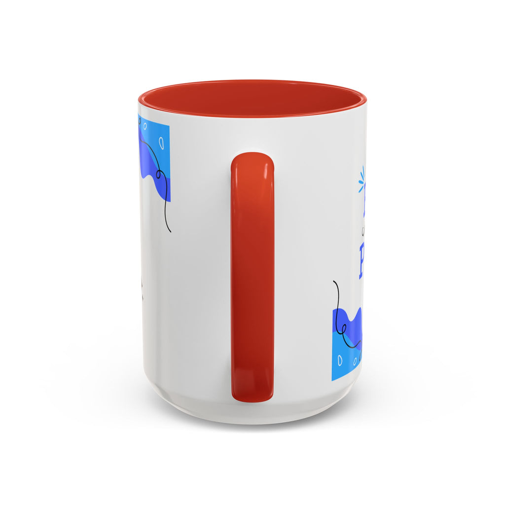 Taza “Feliz Día Papá” | Taza de Café con Interior de Color 11 oz y 15 oz