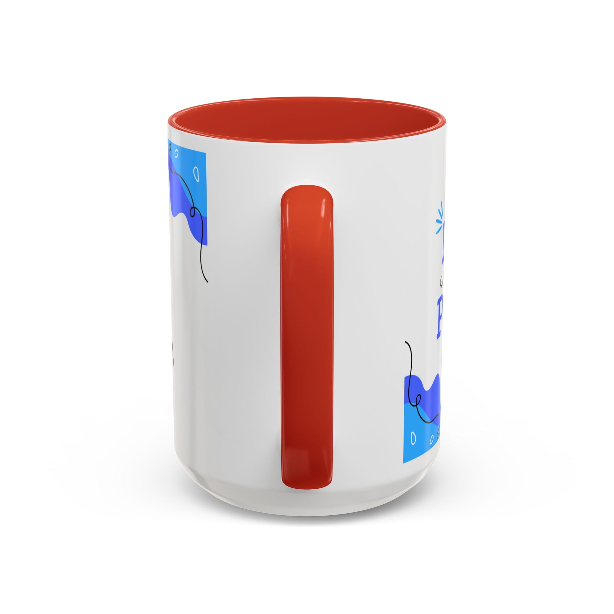 Taza “Feliz Día Papá” | Taza de Café con Interior de Color 11 oz y 15 oz