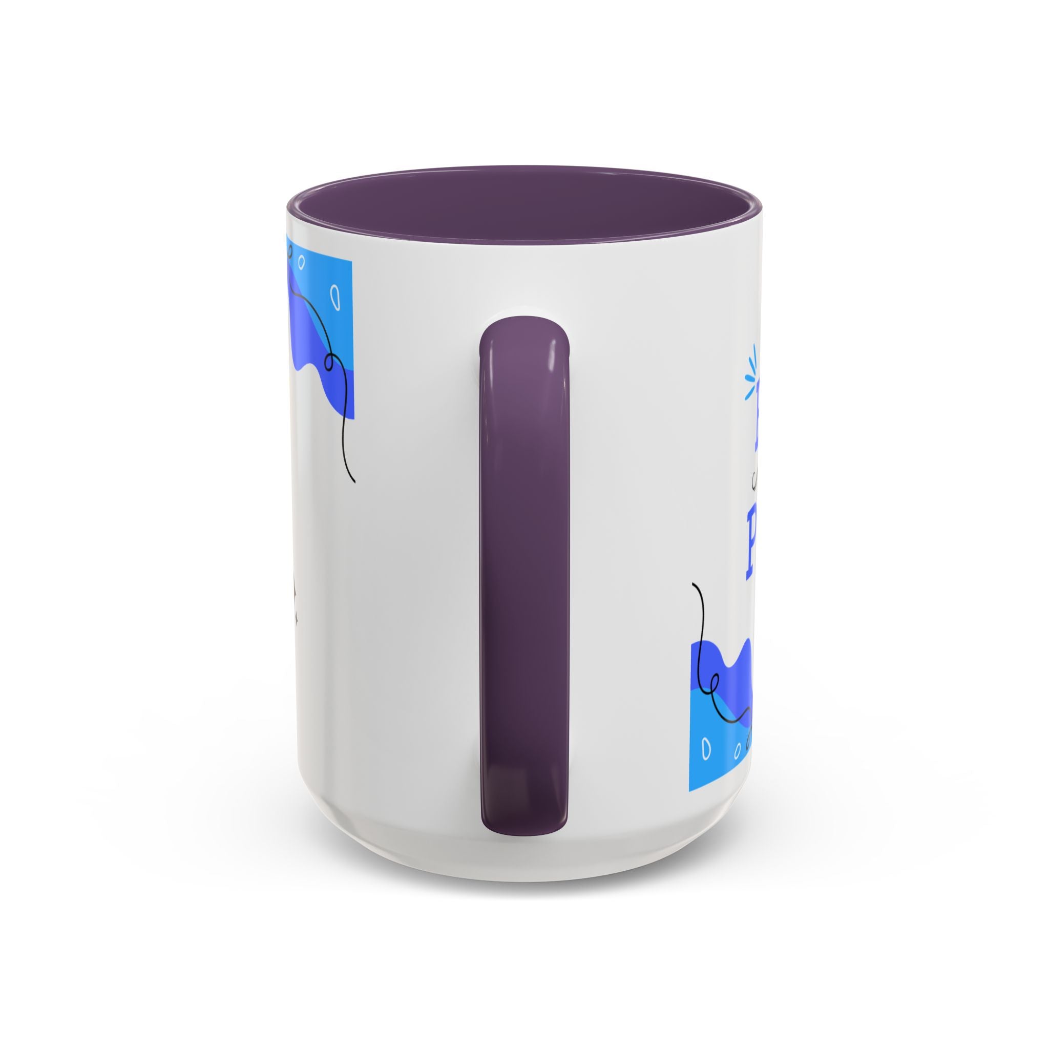 Taza “Feliz Día Papá” | Taza de Café con Interior de Color 11 oz y 15 oz