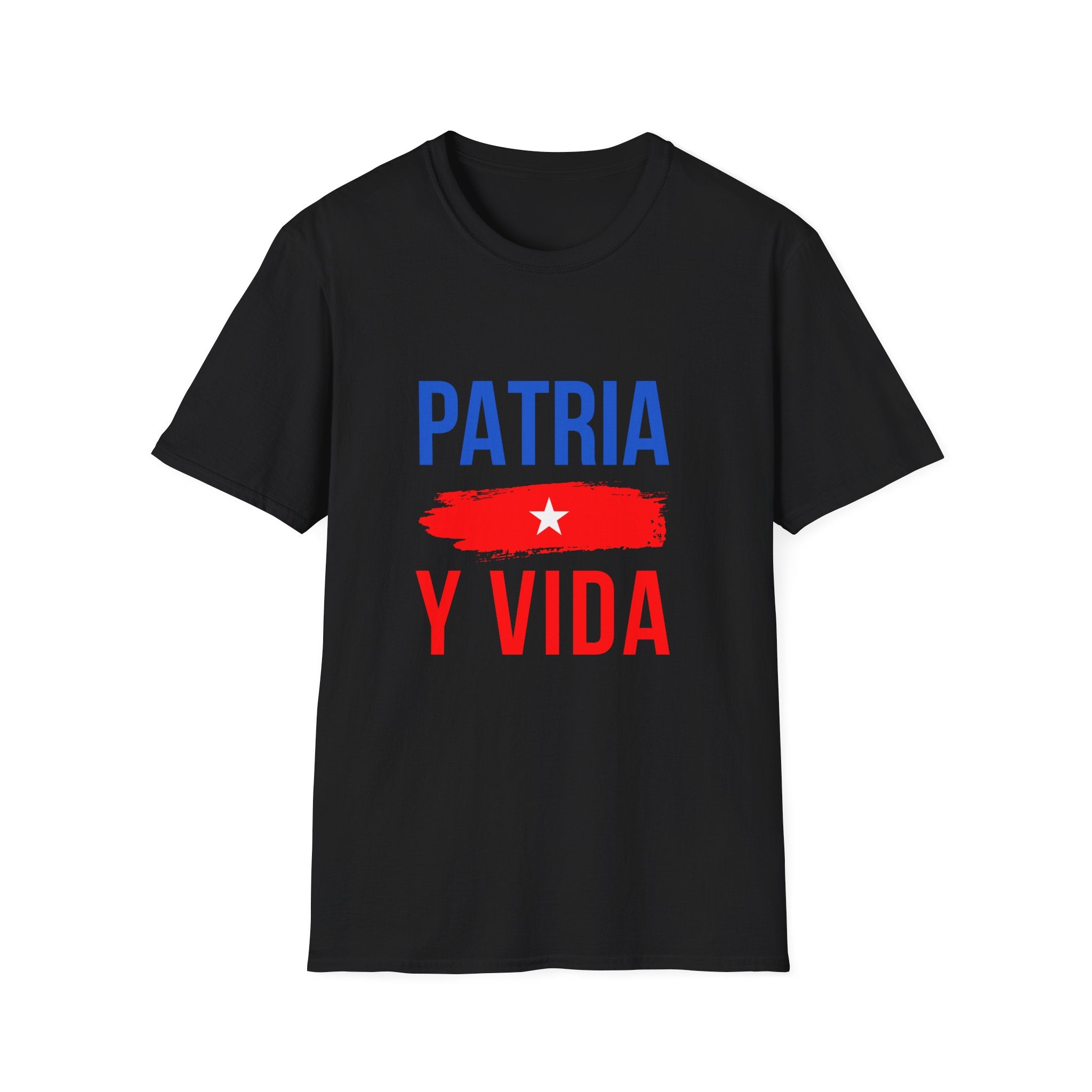 Camiseta “Patria y Vida” — Tee Cubano Minimalista