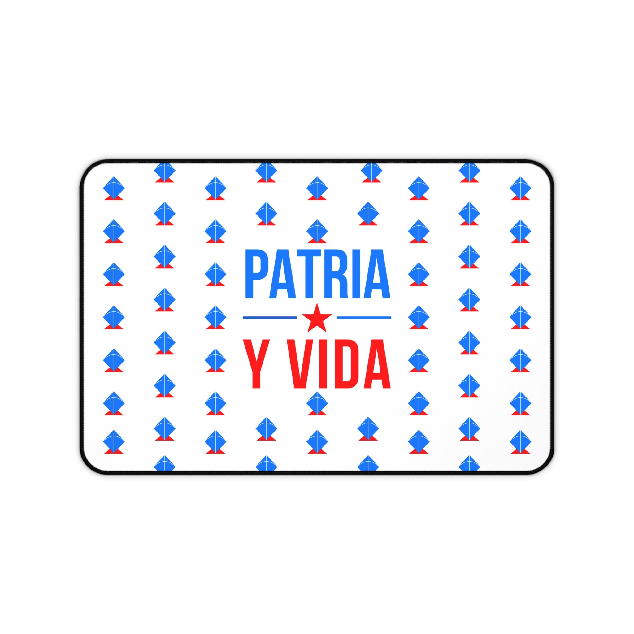 Patria y Vida Desk Mat — Desk Mat Cubano Minimalista