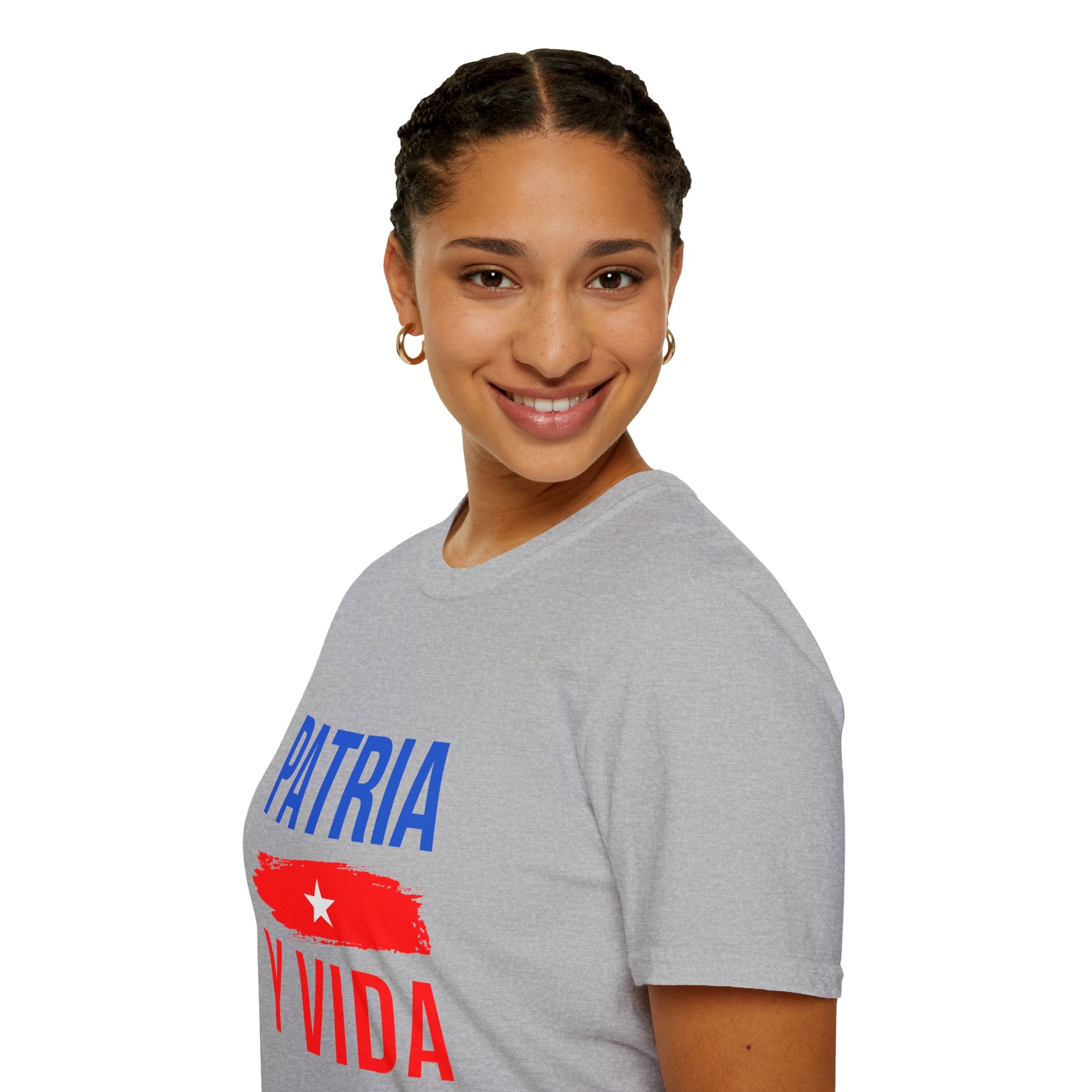 Camiseta “Patria y Vida” — Tee Cubano Minimalista