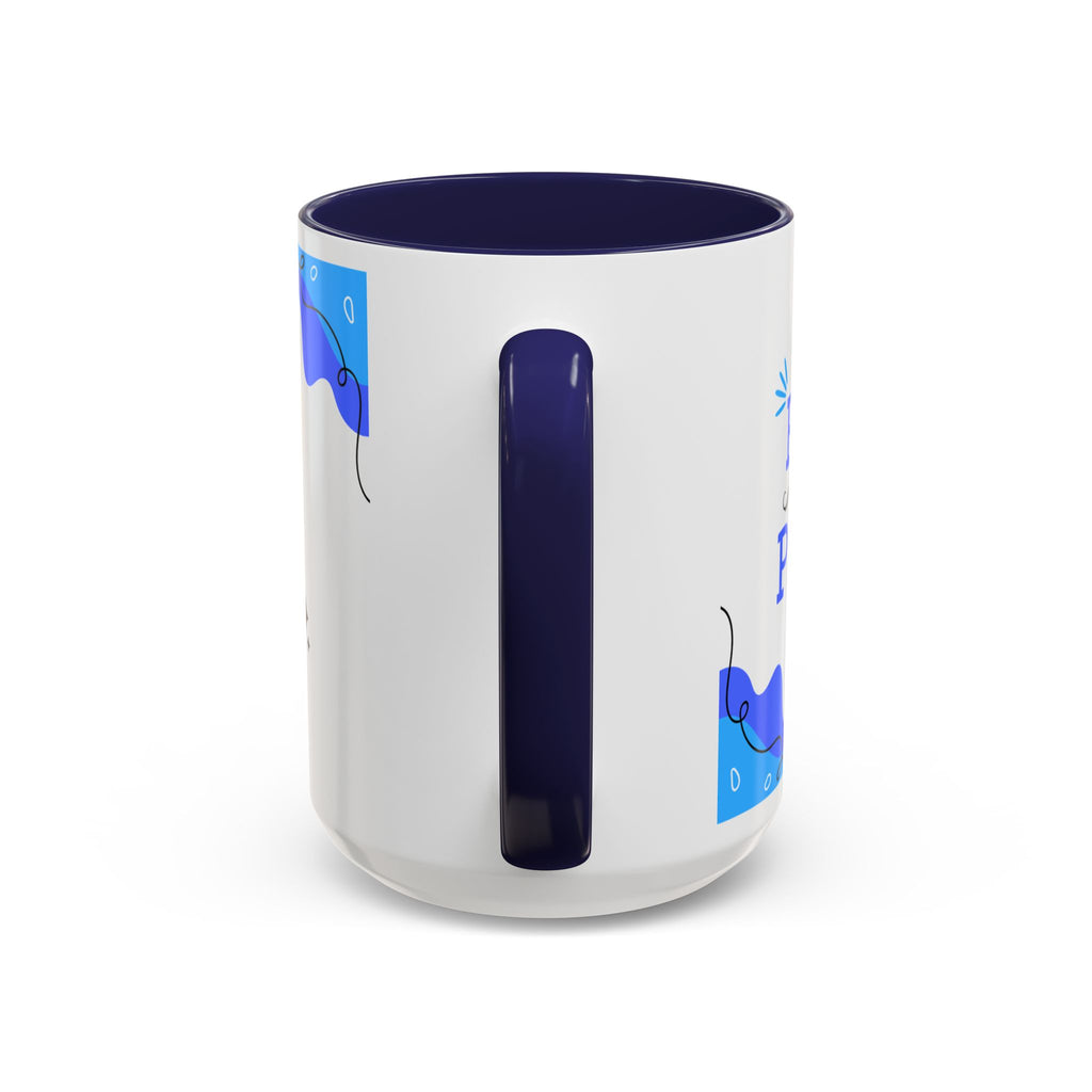 Taza “Feliz Día Papá” | Taza de Café con Interior de Color 11 oz y 15 oz