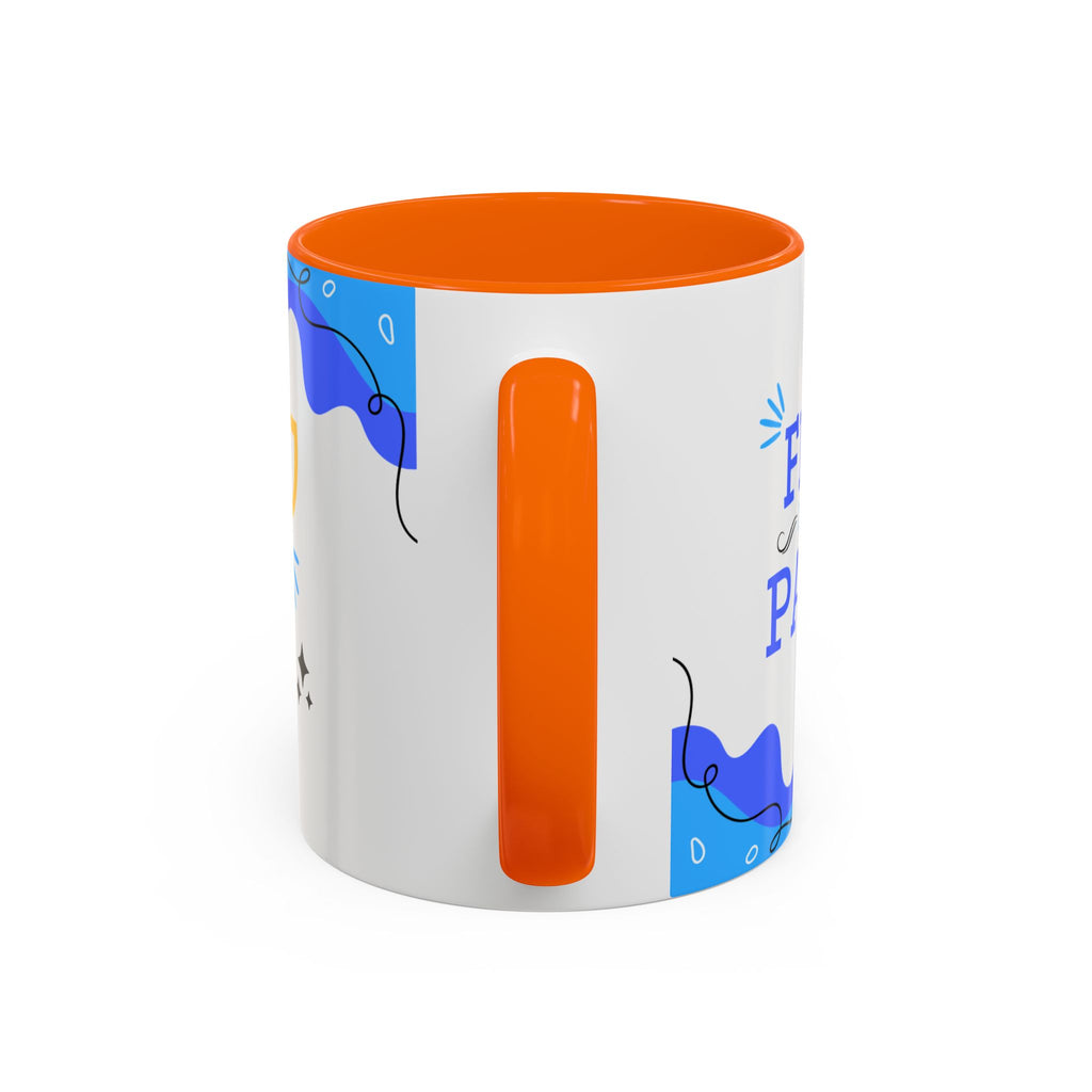 Taza “Feliz Día Papá” | Taza de Café con Interior de Color 11 oz y 15 oz
