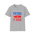 Camiseta “Patria y Vida” — Tee Cubano Minimalista