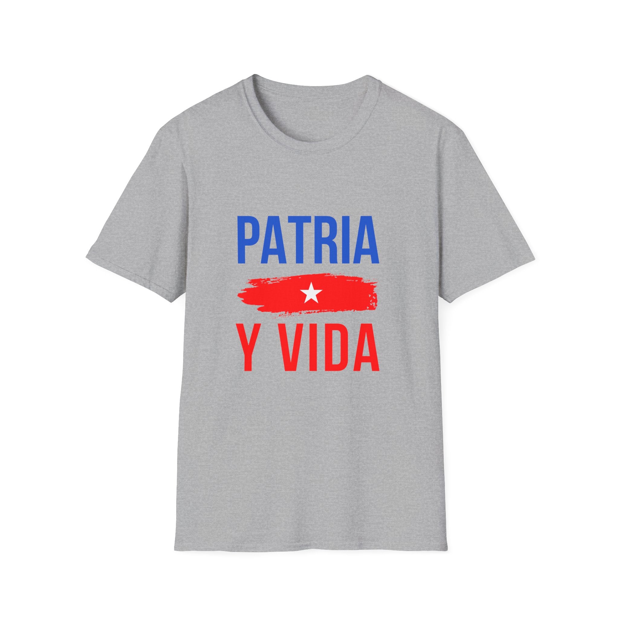 Camiseta “Patria y Vida” — Tee Cubano Minimalista