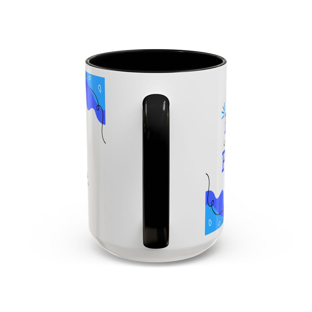 Taza “Feliz Día Papá” | Taza de Café con Interior de Color 11 oz y 15 oz