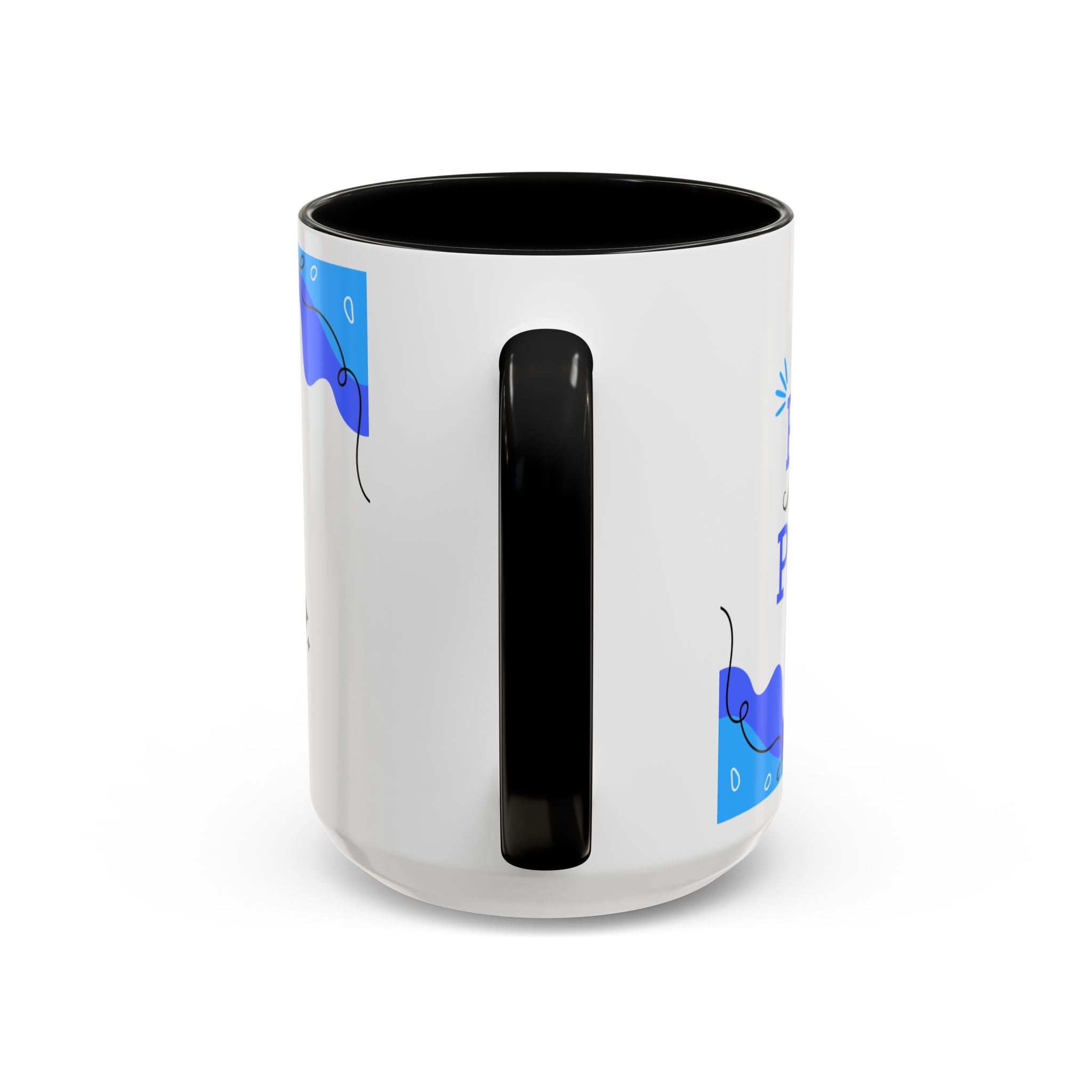 Taza “Feliz Día Papá” | Taza de Café con Interior de Color 11 oz y 15 oz