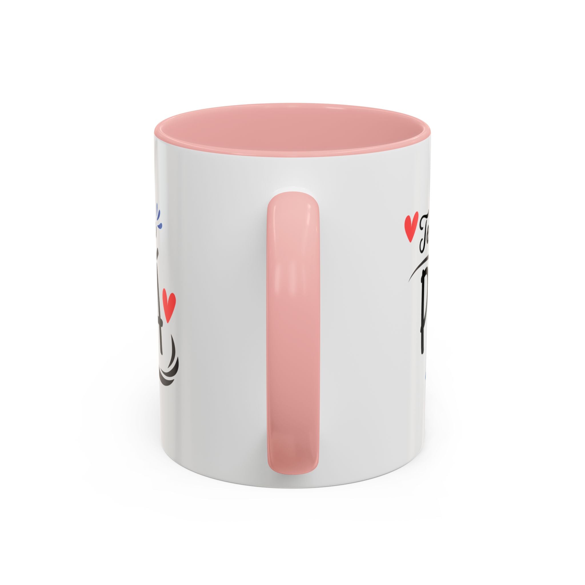 Taza “Feliz Día Papá” | Taza de Café con Interior de Color 11 oz y 15 oz