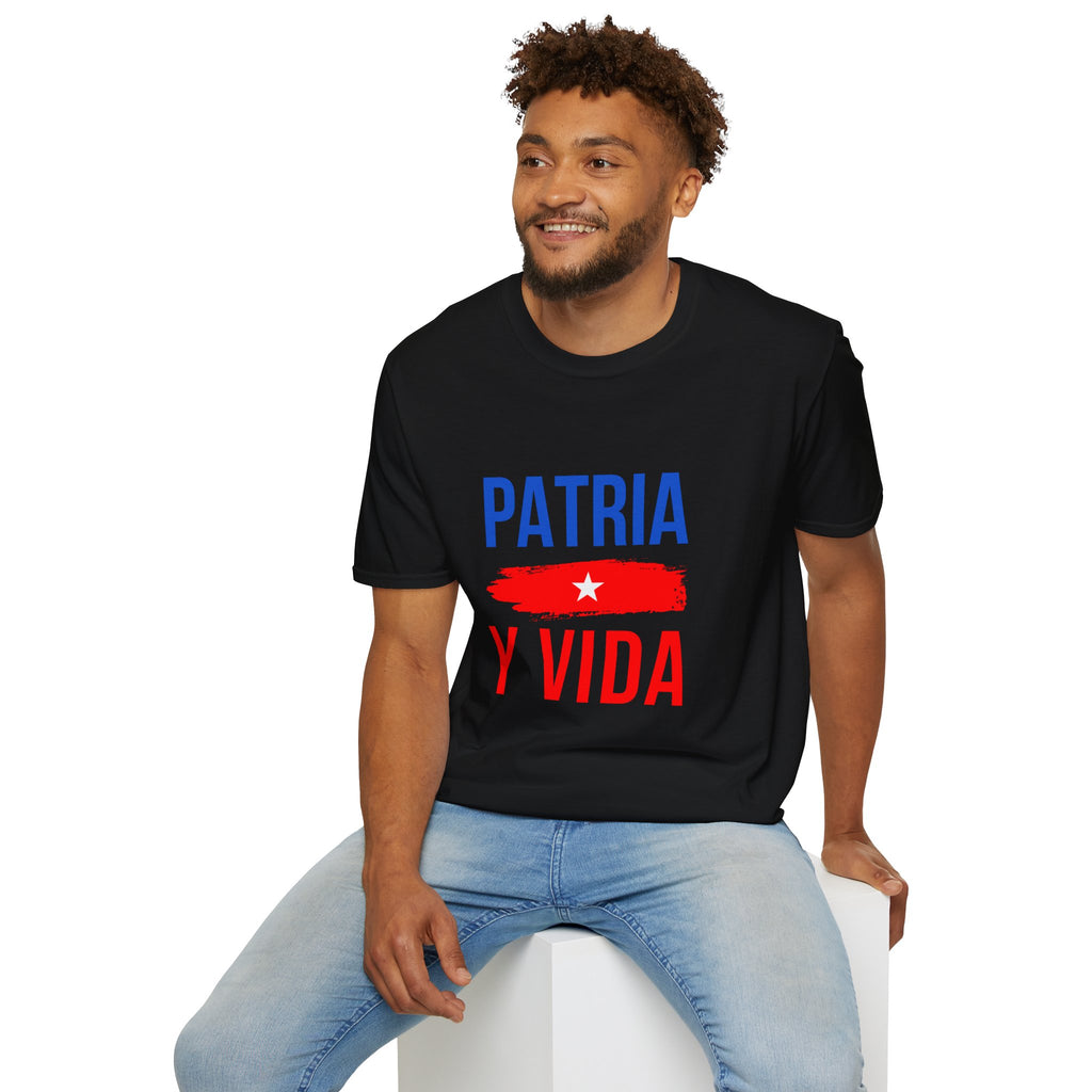 Camiseta “Patria y Vida” — Tee Cubano Minimalista