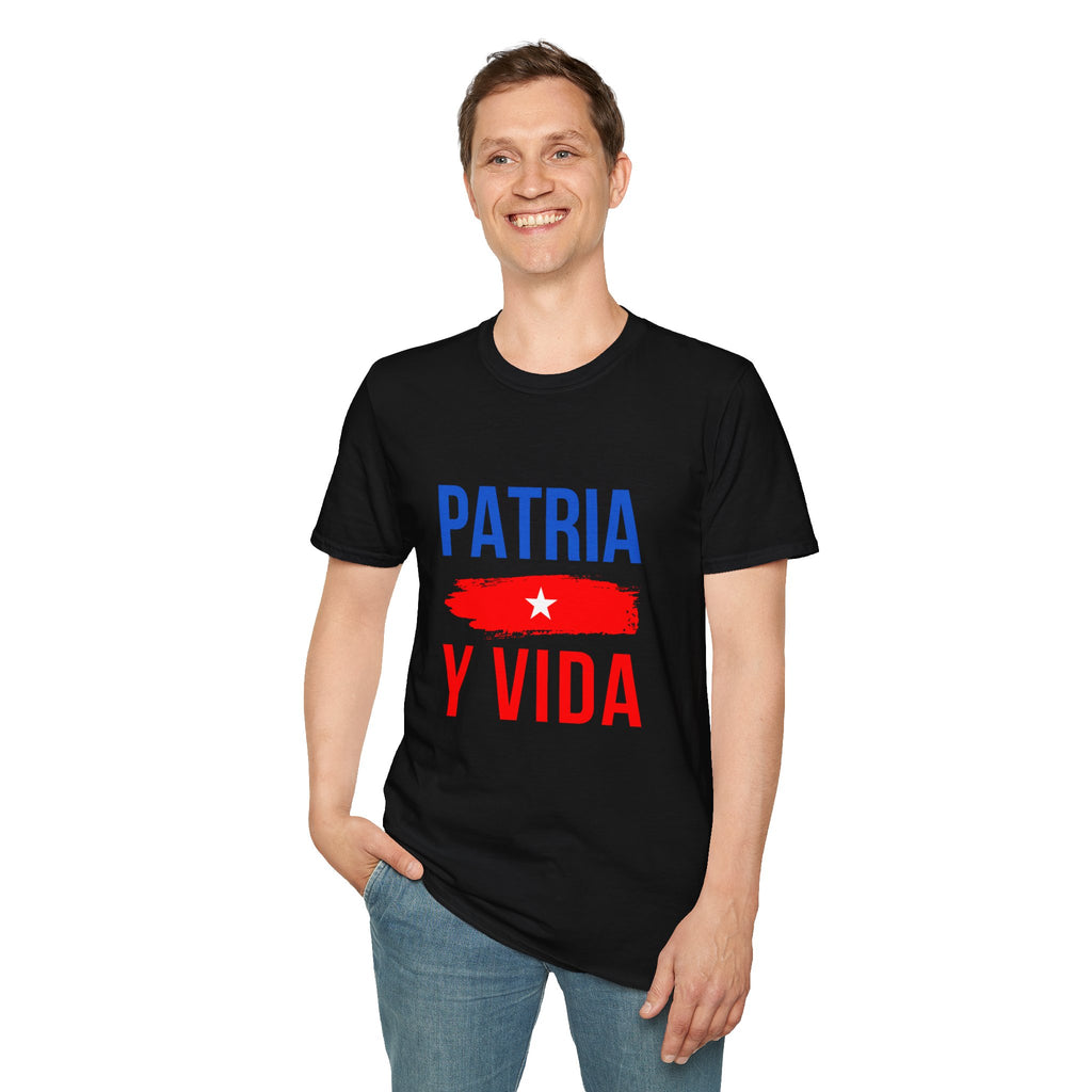 Camiseta “Patria y Vida” — Tee Cubano Minimalista